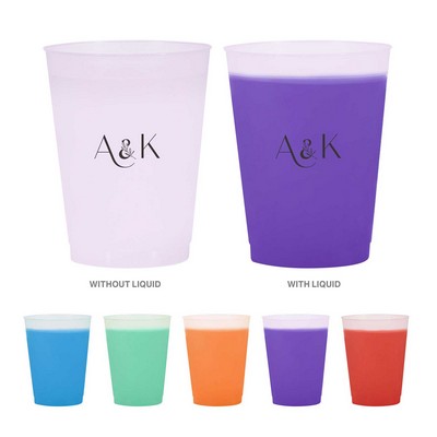 16 oz. Frosted Mood Reusable Flex Stadium Cup